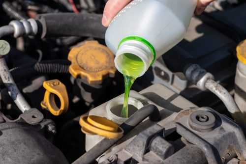 Auto Cooling System Flush and Service